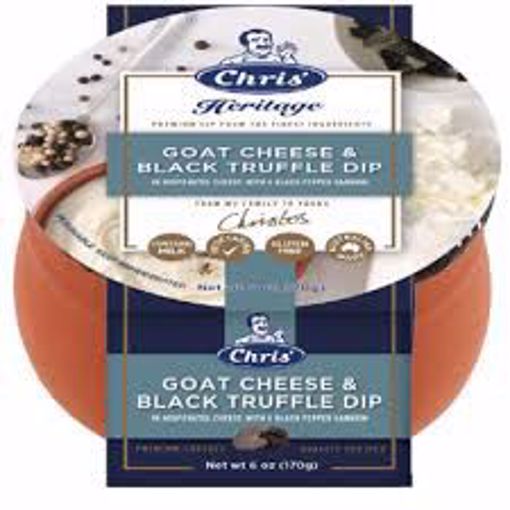 Picture of Chris Foods Goat Cheese Truffle Spread 6/6oz