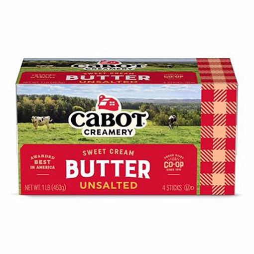 Picture of Cabot Butter No Salt 1/4's 18/1 lb