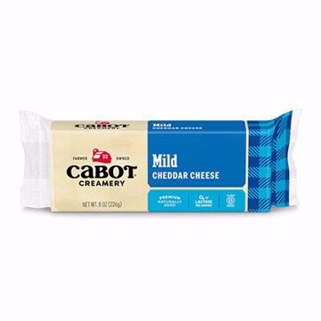 Picture of Cabot Cheddar Mild Bars Dairy 12/8 oz