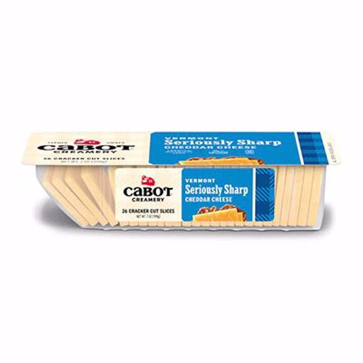 Picture of Cabot Cheddar Sharp Yellow Cracker Cuts 12/7 oz