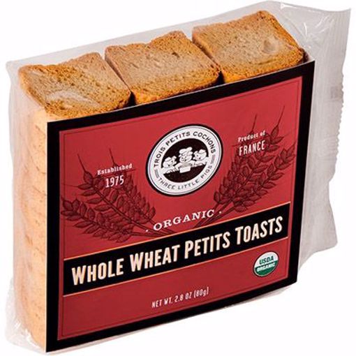 Picture of Three Pigs Toast Whole Wheat 24/2.75 oz