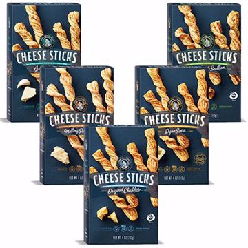 Picture of John Wm. Macy's Cheddar Asiago Cheesecrisps 6/4.5oz