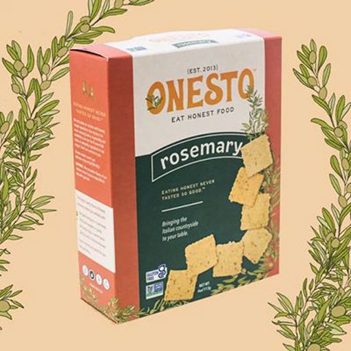 Picture of Onesto Foods Crackers Rosemary 12/4 oz