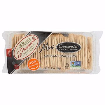 Picture of La Panzanella Croccantini Black Pepper Mini 12/6 oz