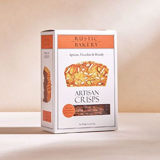 Picture of Rustic Bakery Artisan Crisps Apricot, Pistachio, & Brandy 12/5 oz