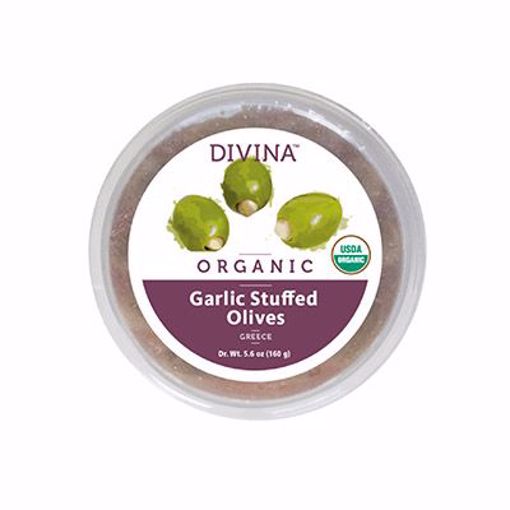 Picture of Divina Deli Cup Garlic Stuffed Olive 6/6.3oz