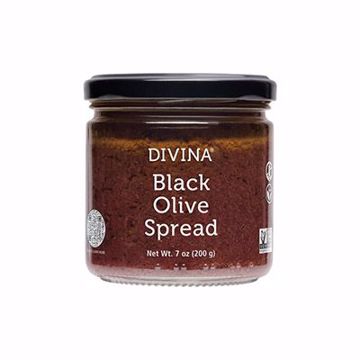 Picture of Divina Olives Black Spread Jars 12/7 oz