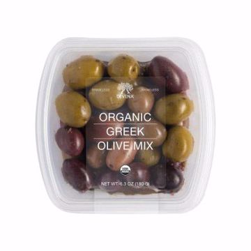Picture of DELI CUP Organic Greek Mix Olives 6/6.3 oz