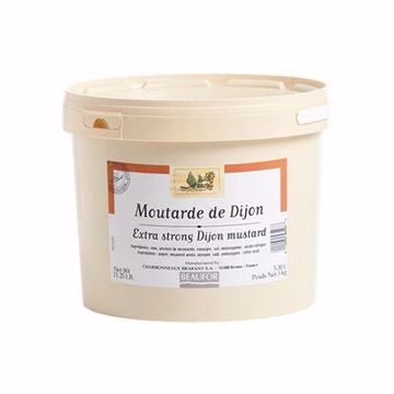 Picture of Beaufor Mustard Dijon, Extra Strong (Moutarde Dijon) 2/11.25 lb