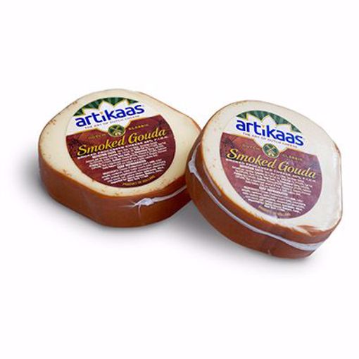Picture of Artikaas Smoked Gouda Precuts Exact Weight 12/6 oz