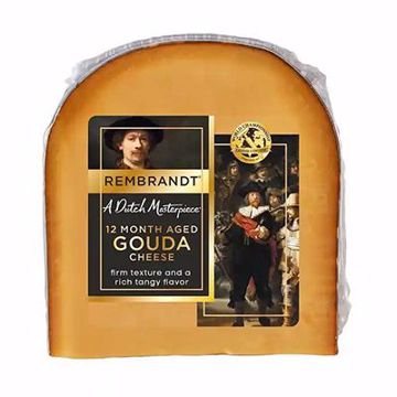 Picture of REMBRANDT 12 MONTH AGED GOUDA WEDGES 10/5.5OZ