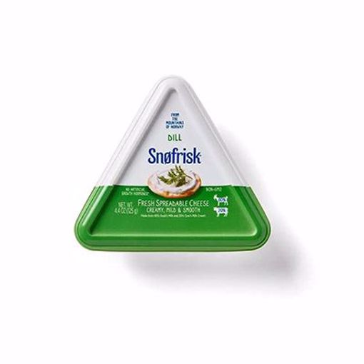 Picture of Snofrisk Spreadable Goat Cheese Dill 10/4.4 oz