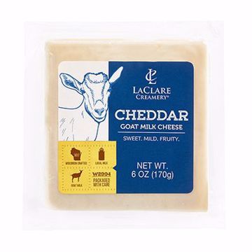 Picture of LaClare Goat Cheddar Chunks 12/6 oz