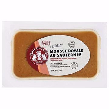 Picture of Three Little Pigs Mousse Royale au Sauternes 2/3 lb