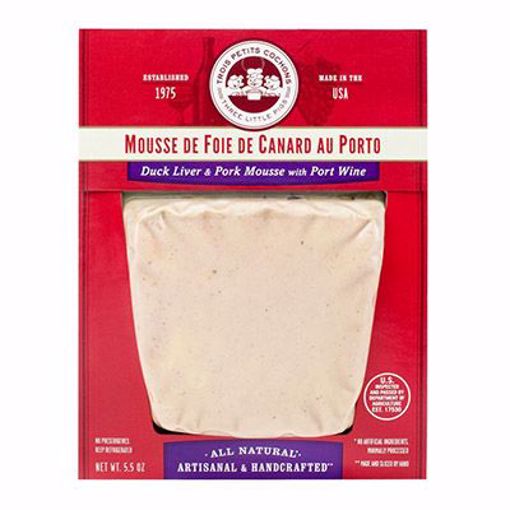 Picture of Three Little Pigs Mousse de Canard Porto Slices 8/5.5 oz