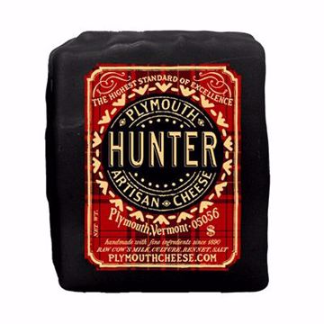 Picture of Plymouth Cheese Cheddar Hunter - Black Waxed 12/8 oz