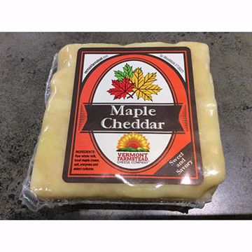 Picture of Vermont Farmstead Cheese Co. Maple Cheddar 12/7 oz