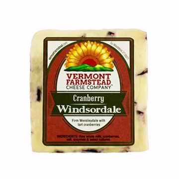 Picture of Vermont Farmstead Cheese Co. Windsordale with Cranberry 12/7 oz