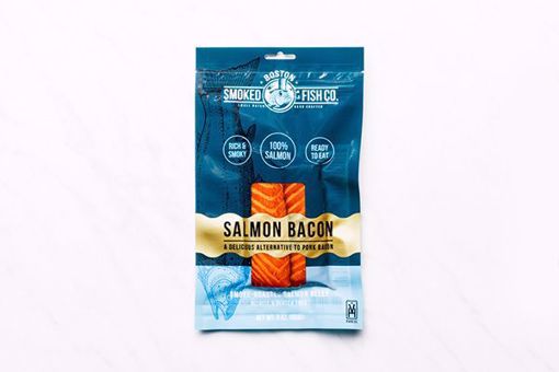 Picture of BOSTON SMOKED FISH CO SALMON BACON 12/3 OZ