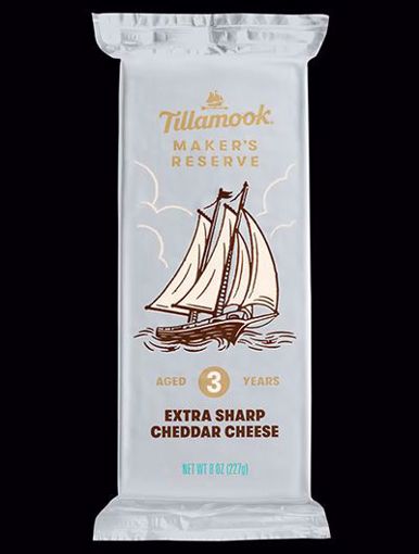 Picture of TILLAMOOK MAKERS RESERVE 3 YR CHEDDAR 12/8OZ