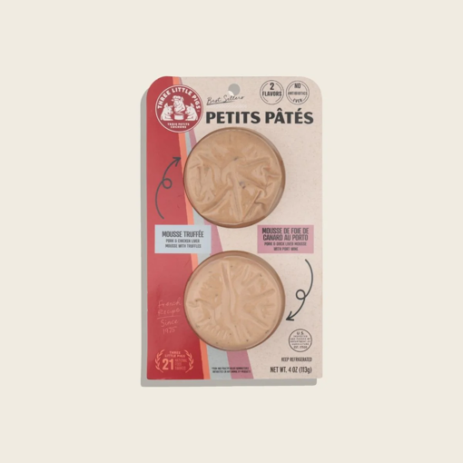 Picture of Three Little Pigs Petit Pates 8/4 oz