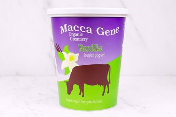 Picture of Macca Gene Yogurt, Vanilla Lowfat Quart 6/32 oz