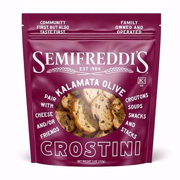 Picture of Semifreddi's Crostini Kalamata Olive 12/5oz