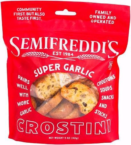 Picture of Semifreddi's Crostini Super Garlic 12/5oz