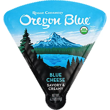 Picture of Rogue Creamery Oregon Blue Precuts 6/4.2 oz