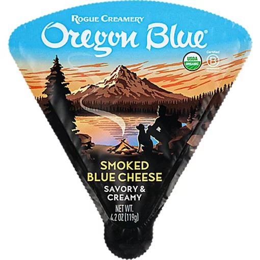 Picture of Rogue Creamery Smokey Oregon Blue Precuts 6/4.2 oz