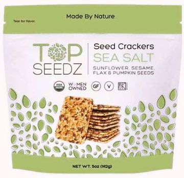 Picture of Top Seedz Sea Salt Crackers 12/5oz